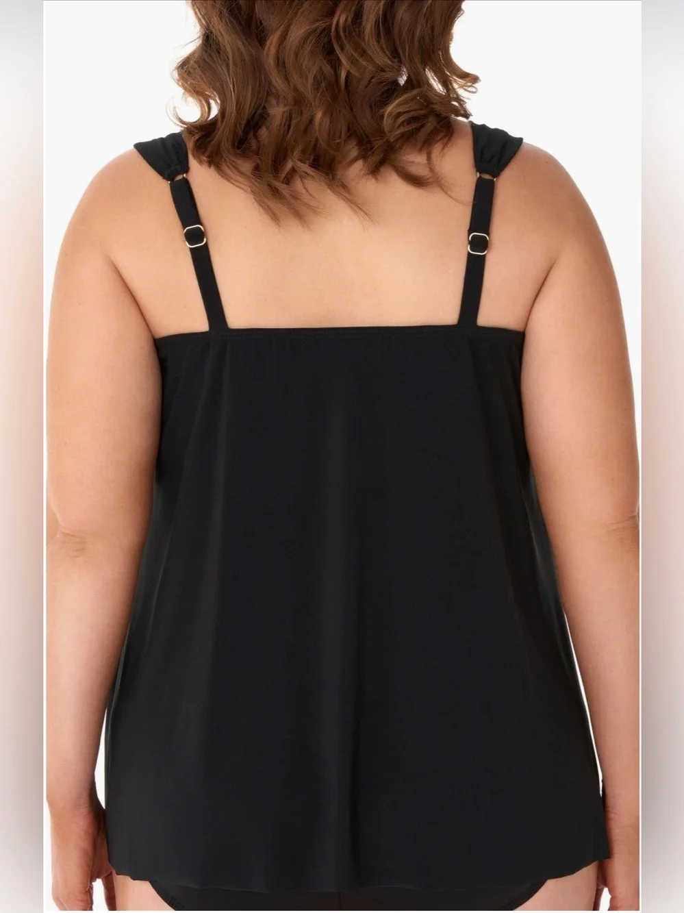 Miraclesuit NEW Size 12DD Dazzle Tankini Top $150 MSRP